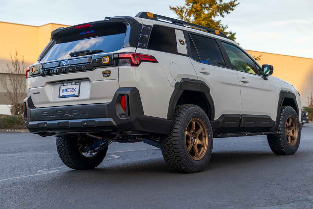 White 2026 Outback Wilderness Lifted