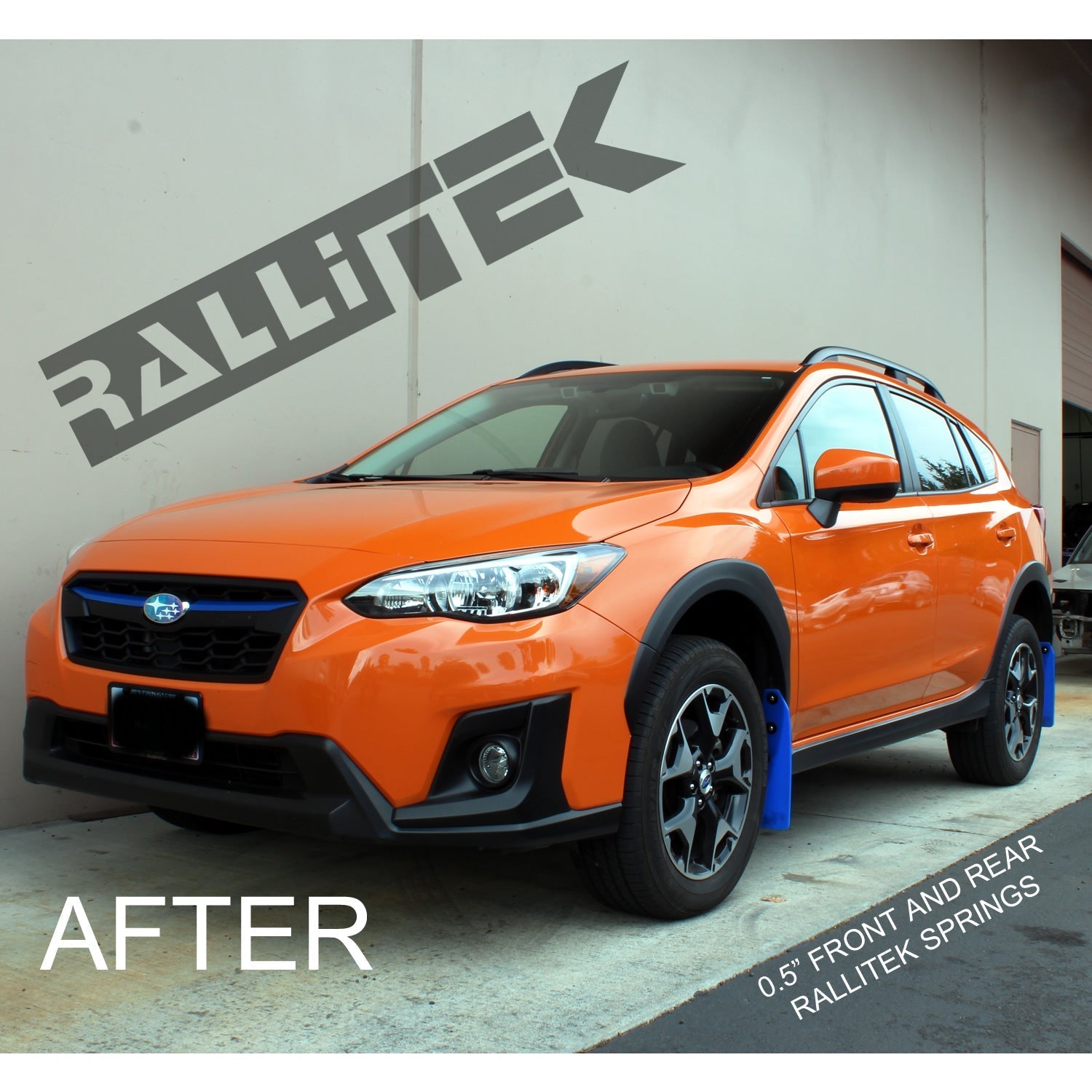 RalliTEK 0.5" Front Sport Springs - Crosstrek XV 2018 [PRE-ORDER]