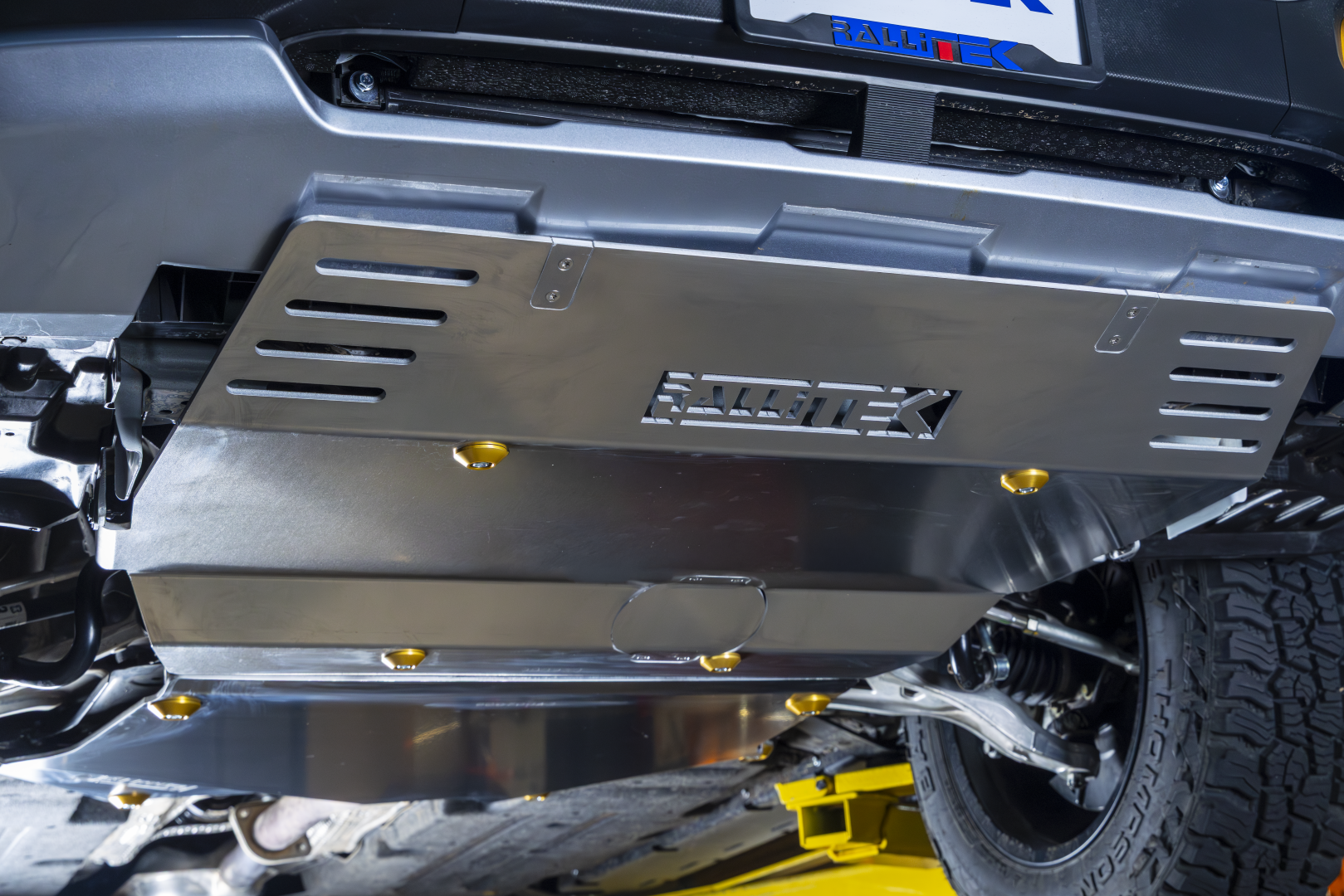2026 Forester Wilderness with RalliTEK Front Skid Plate installed