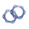 RalliTEK 1" Ez-Install Front Steel Lift Kit Spacers - Crosstrek 18-22 / Outback 20-22 / Impreza 17-20 / Forester 19-20