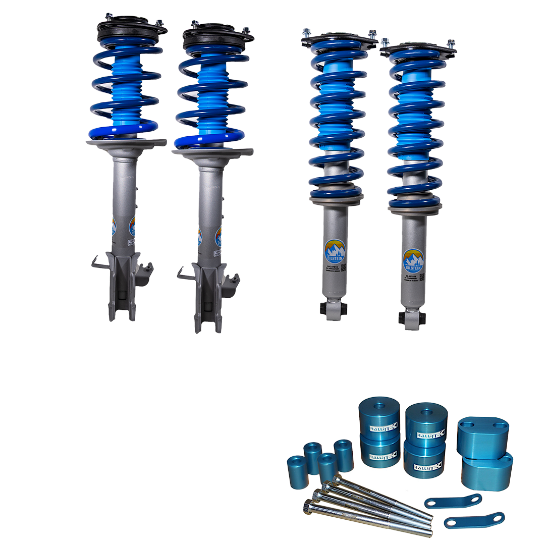 bilstein b8 suspension assemblies with subframe drop
