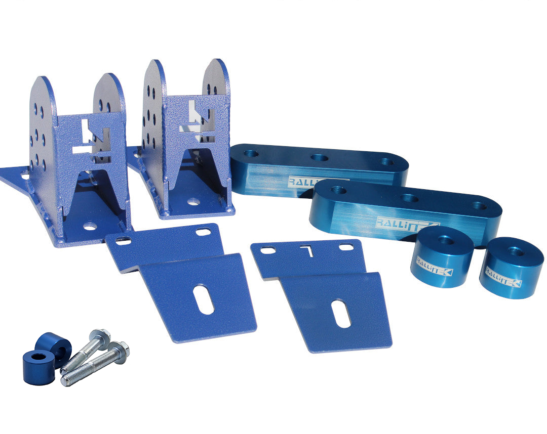Rear Subframe Drop Kit - Fits 1998-2008 Subaru Forester