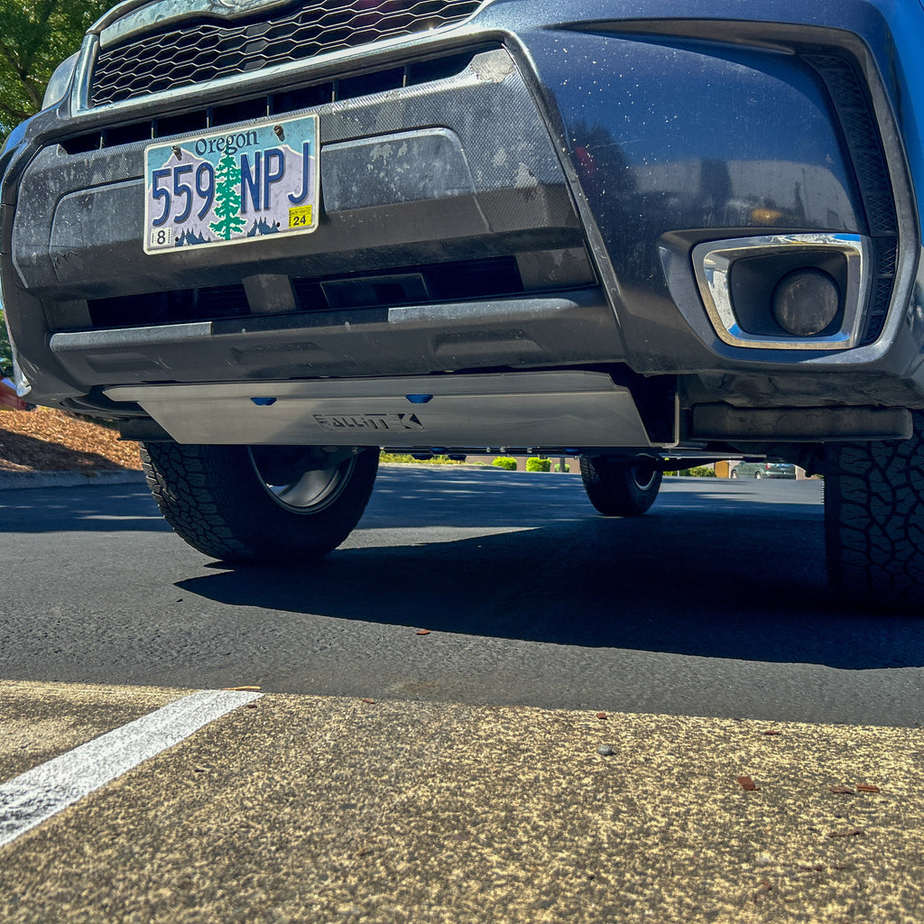 Adventure Front and Transmission Skid Plate Kit - Fits 2014-2018 Subaru Forester XT