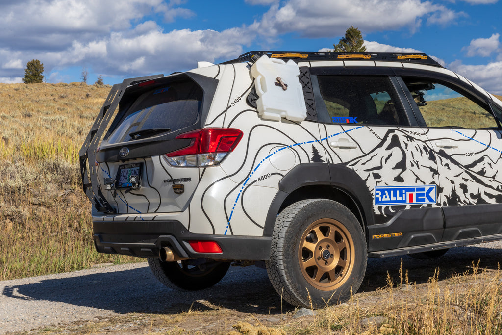 RallITEK Forester Wilderness Rear Quarter View