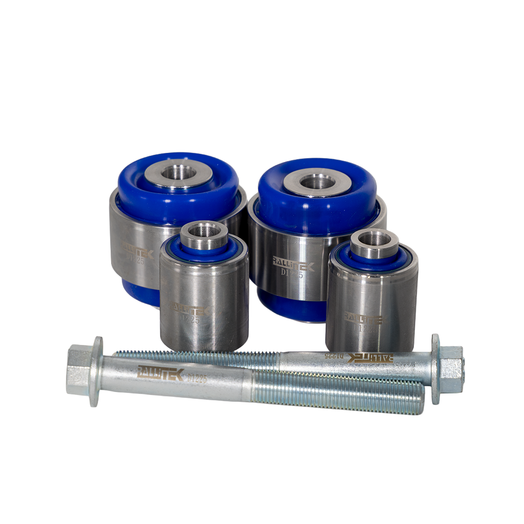 RallITEK Lifted Front Control Arm Bushings with white background