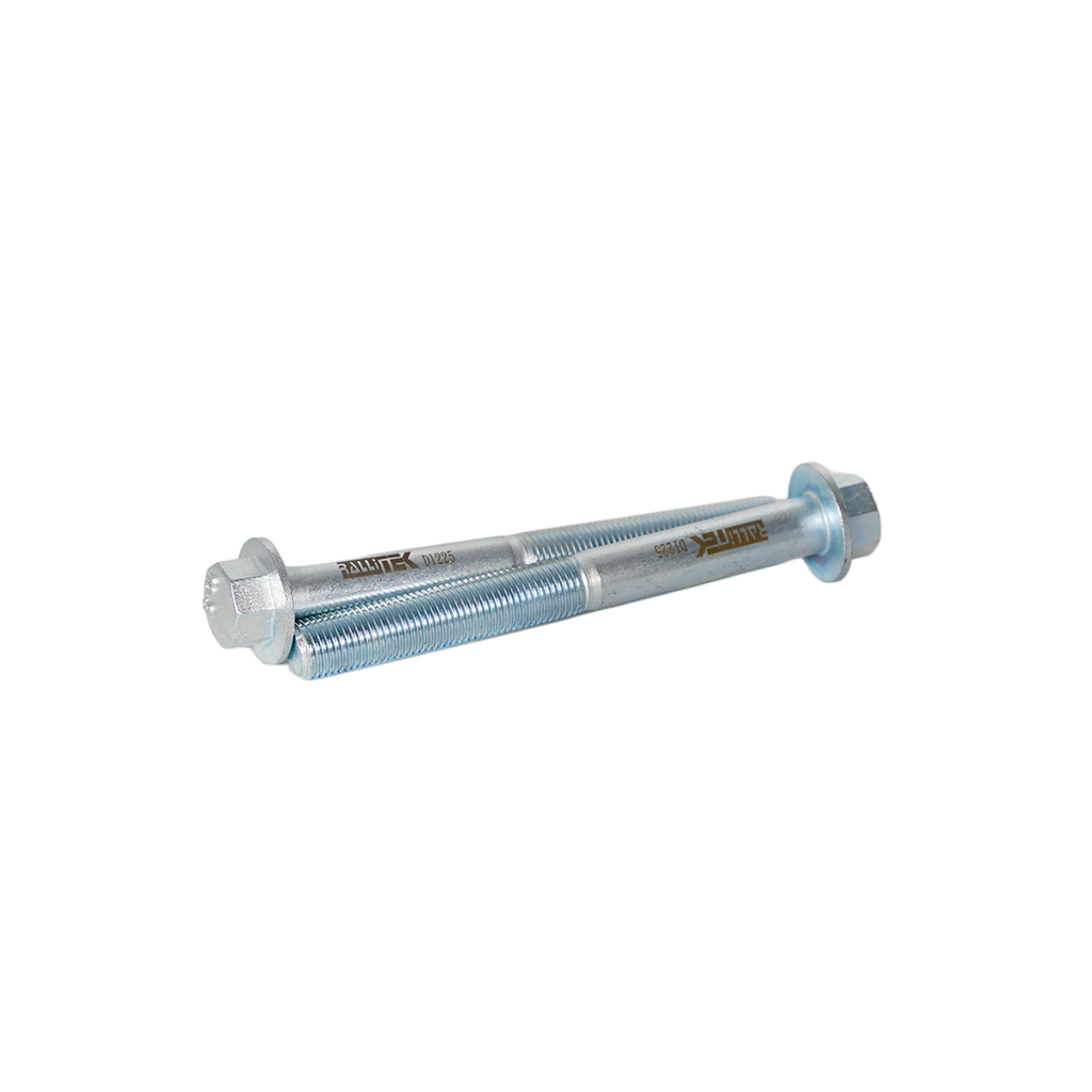 RallITEK Lifted Front Control Arm Bushing bolts with white background
