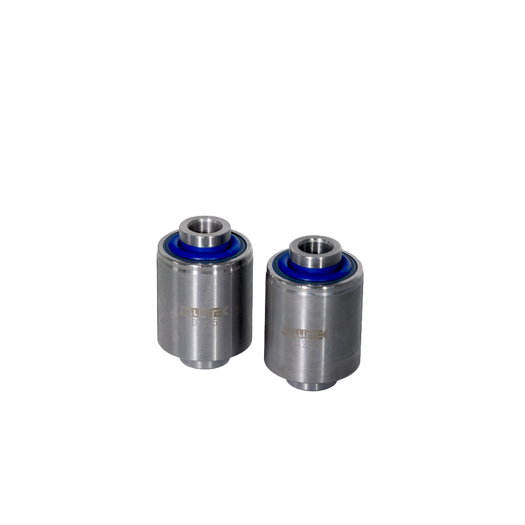 RallITEK Lifted Front Control Arm Front Bushings with white background