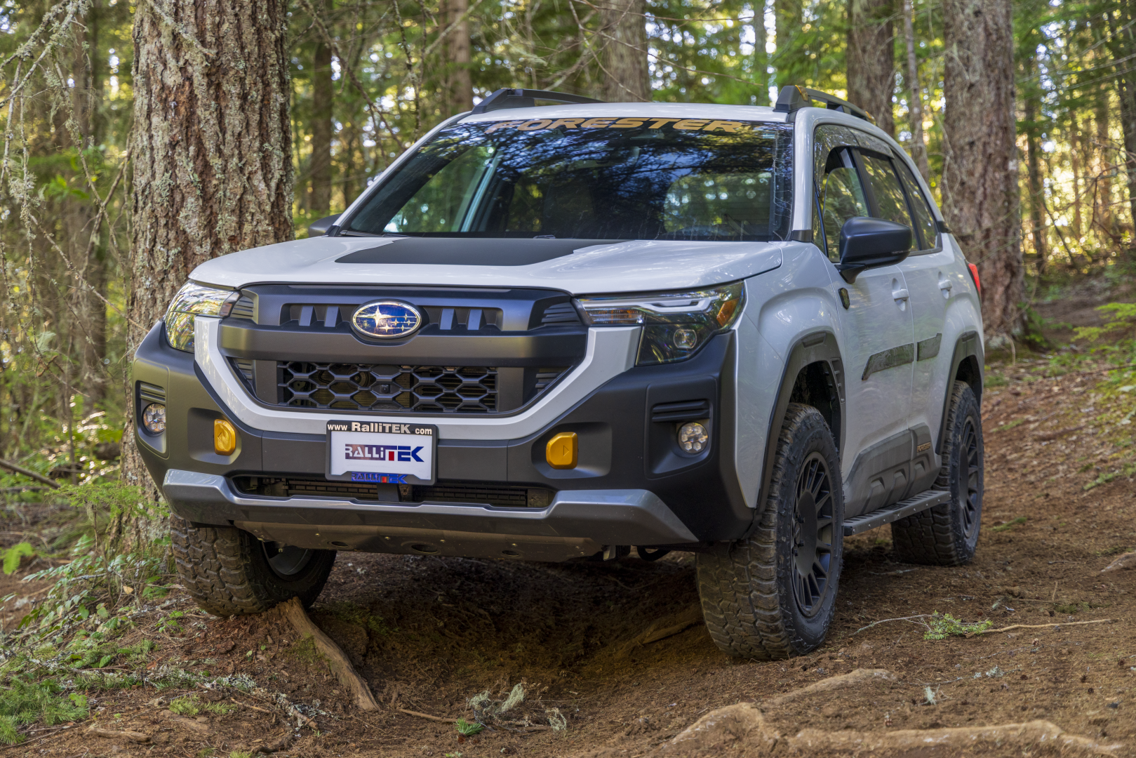 2026 Subaru Forester Wilderness Off-Road with 2" Lift Kit and Aftermarket Wheels and 245/65R17 Tires
